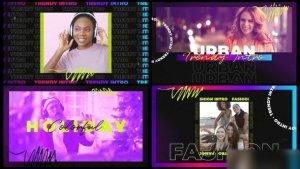 Videohive Trendy Urban Intro Openers template preview