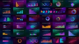 Videohive Moonlight infographics Infographics template preview