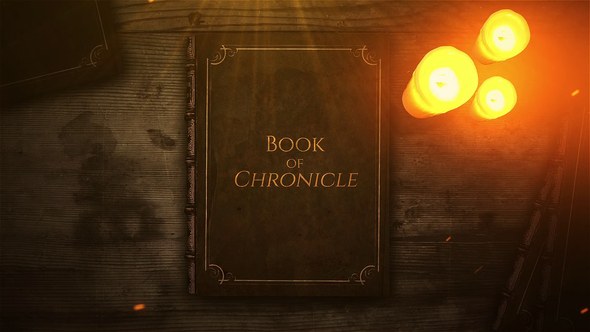Videohive Book of Chronicle Openers template preview