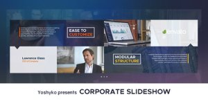 Business Presentation Video Displays template preview