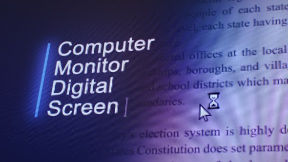 Videohive Computer Monitor Digital Screen Video Displays template preview