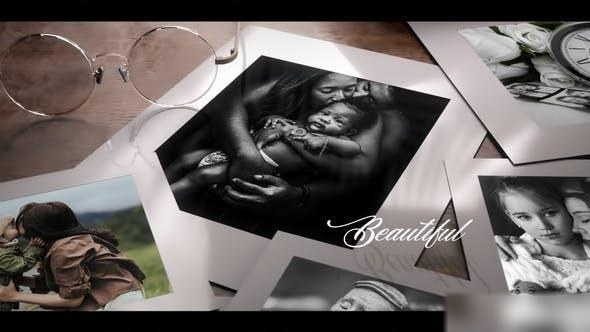 Videohive Modern Photo Memories Vintage Slideshow Openers template preview