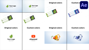 Videohive Liquid and Smoke Hand Drawn Logo Reveals Logo Stings template preview