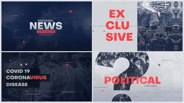 Videohive Breaking News Promo Broadcast-packages template preview