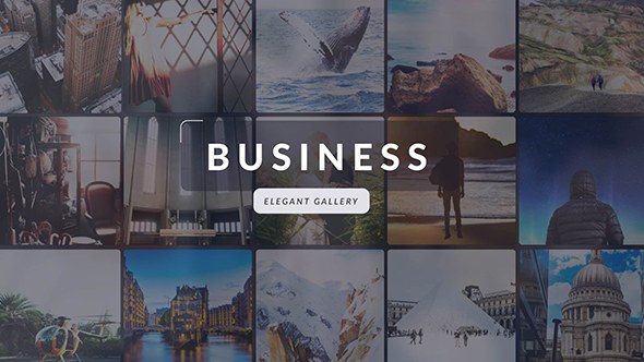 Videohive Business | Elegant Gallery Video Displays template preview