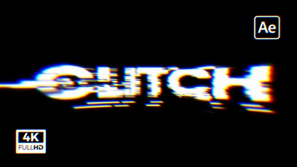 Videohive Glitch Logo Reveal 55815376 Logo Stings template preview