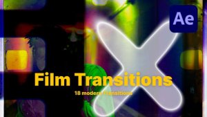 Videohive Seamless Film Transitions Elements template preview