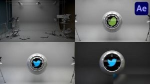 Videohive Photo Studio Logo Opener for After Effects Logo Stings template preview
