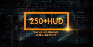 250 HUD SCI-FI Video Displays template preview