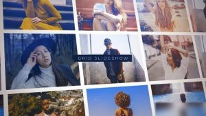 Videohive Grid Fashion Slideshow Openers template preview
