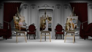 Videohive 3D Photo Gallery Mockup Pack Video Displays template preview