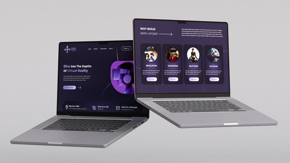 Videohive Laptop Mockup 57034447 Product Promo template preview