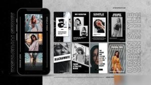 Videohive Urban Instagram Stories - Social Media Openers template preview