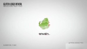 Videohive Glitch Logo Reveal 39423967 Logo Stings template preview