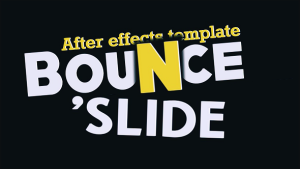 Videohive Fresh Animated Titles - Bounce n' Slide Openers template preview