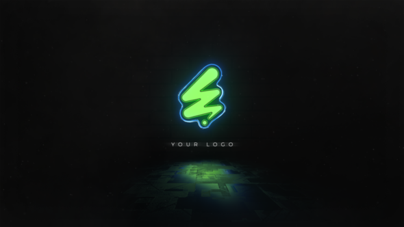 Videohive Neon Logo 55215245 Logo Stings template preview