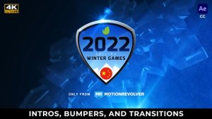 Videohive 2022 Beijing China Winter Games - Intros, Bumpers, & Transitions Broadcast-packages template preview