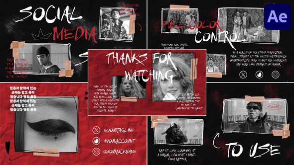 Videohive Youtube Slides for After Effects 52681209 Openers template preview