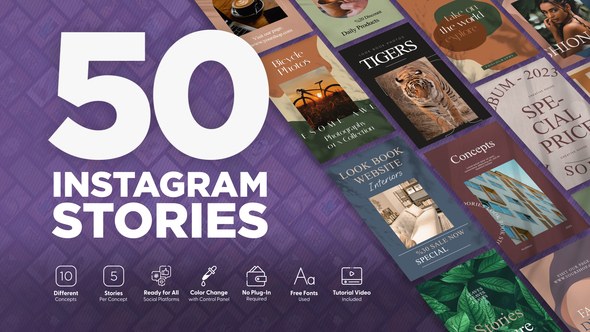 Videohive Memories Instagram Stories 48055913 Product Promo template preview