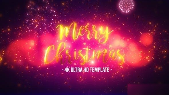 Videohive Christmas Titles 22780194 Openers template preview