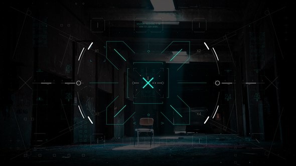 Videohive HUD UI Game Warrior Target 2 Elements template preview