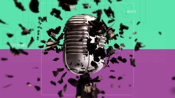 Videohive Podcast Intro 51002451 Openers template preview