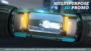 Videohive Multipurpose 3D Promo Openers template preview