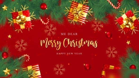 Videohive Merry Christmas Intro 48624588 Openers template preview
