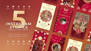 Videohive Indian Wedding Invitation 60813462 Ramadan template preview