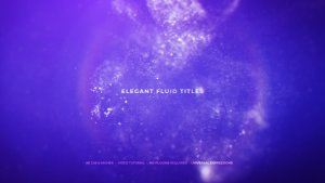Videohive Elegant Fluid Titles Titles template preview