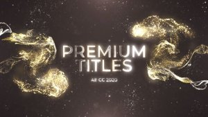 Videohive Gold Premium Titles Titles template preview