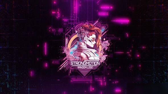 Videohive Shockwave Cyber Logo Animation Logo Stings template preview