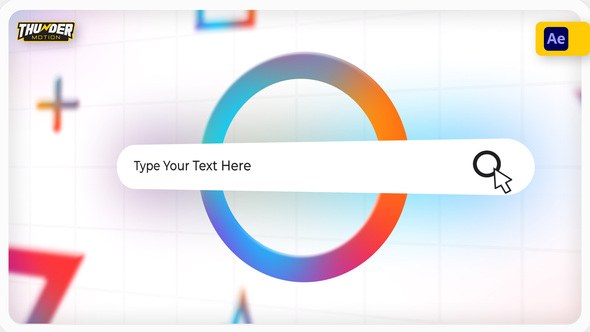 Videohive Trendy Search Logo Reveal Logo Stings template preview
