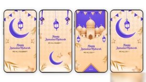 Videohive Ramadan Eid Instagram Stories Ramadan template preview