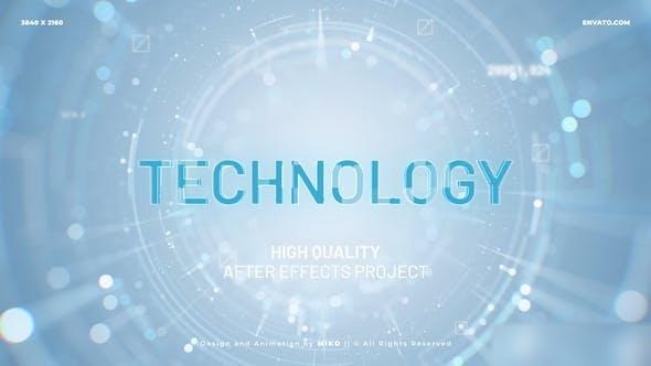 Videohive High Technology Logo Opener 51621195 Openers template preview
