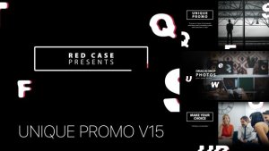 Unique Promo v15 | Corporate Presentation Video Displays template preview