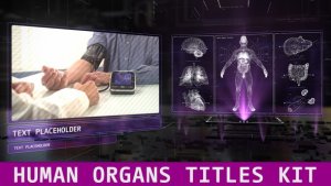Videohive Human Organs Titles Kit Titles template preview