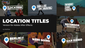 Videohive Stylish Location Titles Titles template preview
