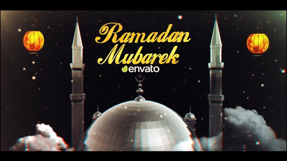 Videohive Ramadan Kareem Intro Logo Stings template preview