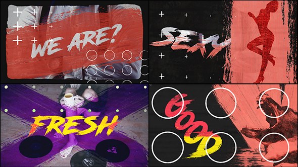 Fast&Sexy opener Video Displays template preview