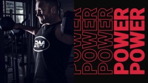 Workout Power Intro Video Displays template preview
