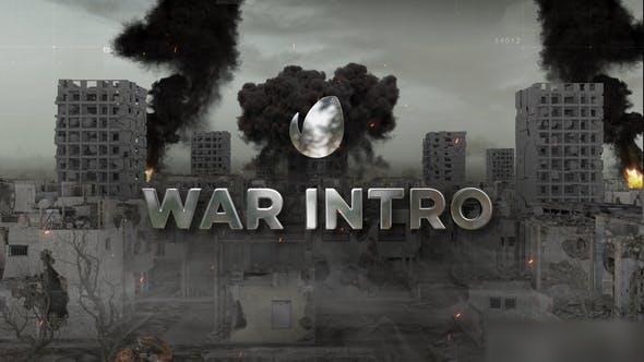 Videohive War Intro 49948123 Openers template preview