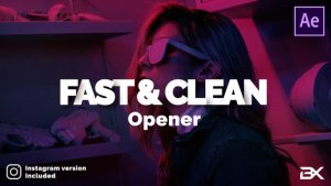 Videohive Fast & Clean Opener Openers template preview