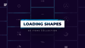 Videohive 60 Loading Shapes Elements template preview