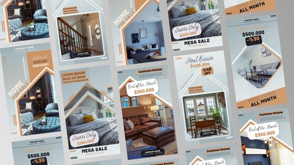 Videohive Open House Discount Stories Product Promo template preview
