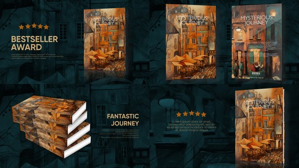 Videohive Book Promo Kit mockup Product Promo template preview