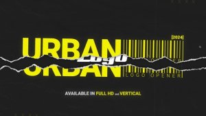 Urban Logo Opener (MoGRT) Premiere Pro template preview