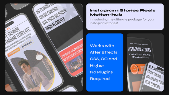 Videohive Instagram Stories-Reels for Youtube and Tik Tok Product Promo template preview