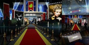 Red Carpet Video Displays template preview