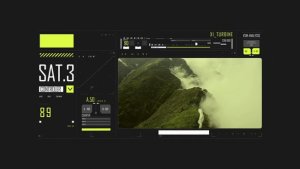Videohive HUD Typography Track Control Infographics template preview
